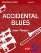 Accidental Blues Concert Band sheet music cover